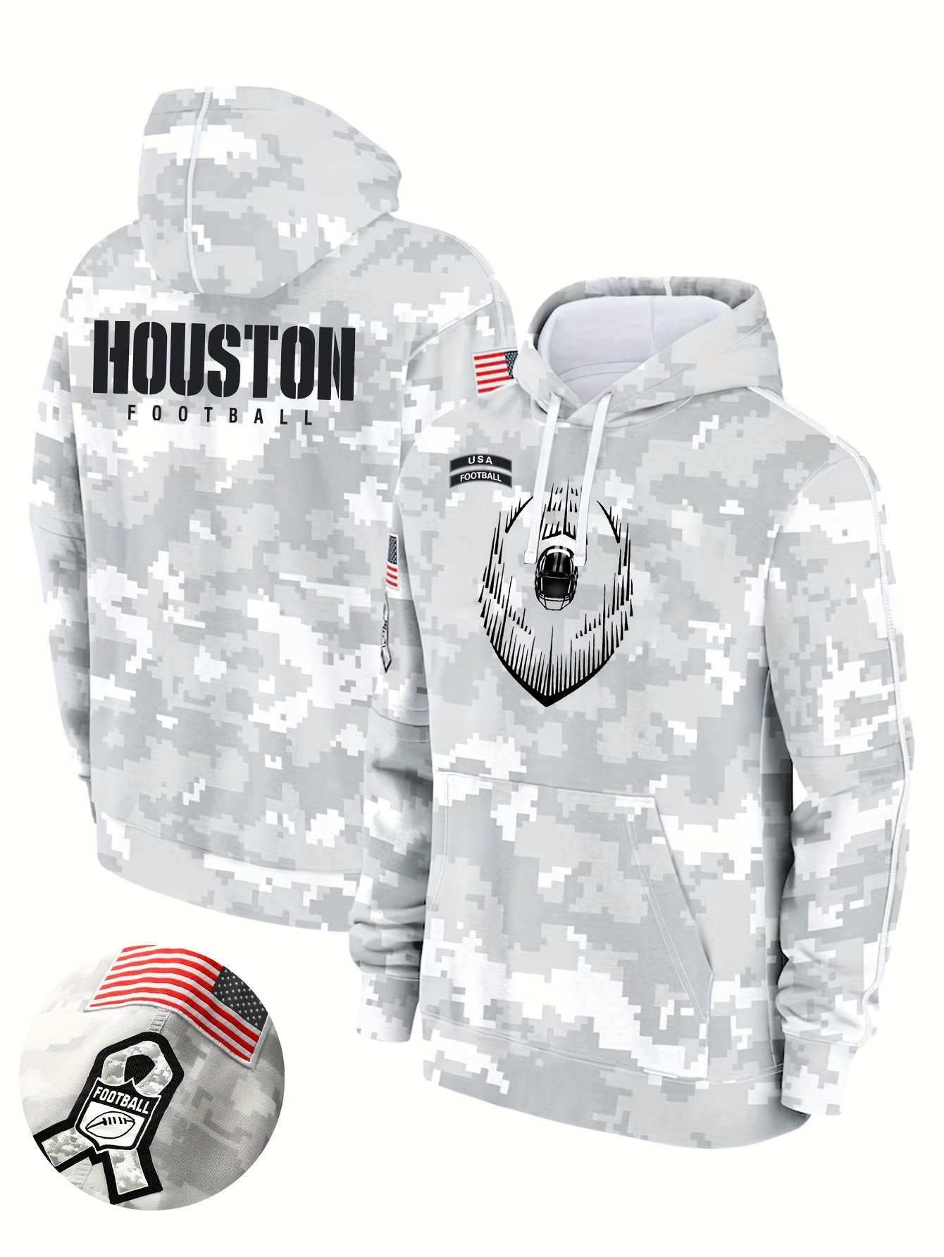 Men 2025 Houston Texans NFL hoodie